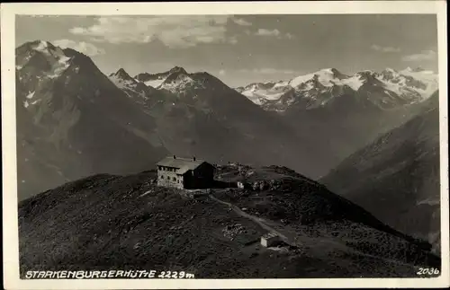 Foto Ak Neustift im Stubaital in Tirol, Starkenburger Hütte