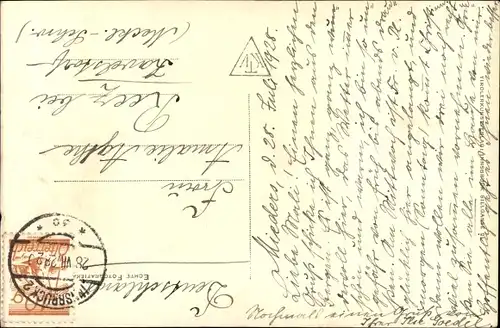 Ak Mieders in Tirol, Gletscherblick