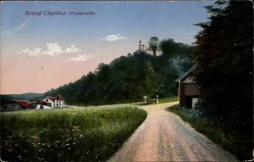 Ak Cirey sur Vezouze Meurthe et Moselle, Château de Chatillon