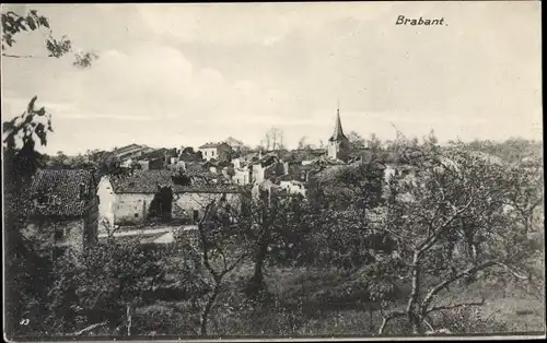 Ak Brabant sur Meuse, Ortsansicht, Gesamtansicht