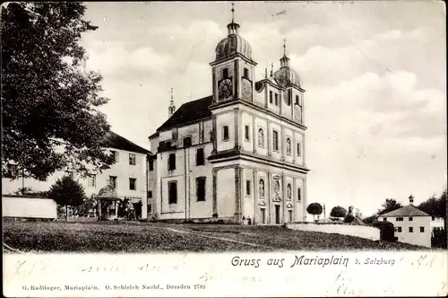 Ak Maria Plain in Salzburg, Wallfahrtsbasilika Mariæ Himmelfahrt