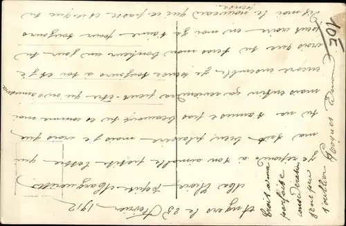 Ak Französischer Soldat in Uniform, Standportrait