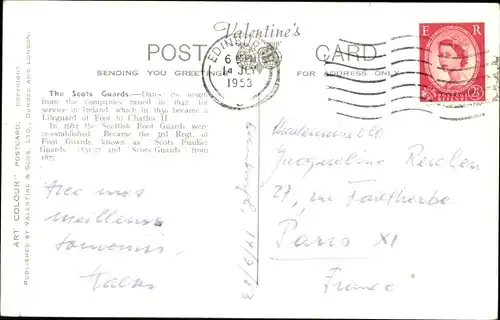 Ak The Scots Guards, Piper, Schotte, Kilt, Dudelsack