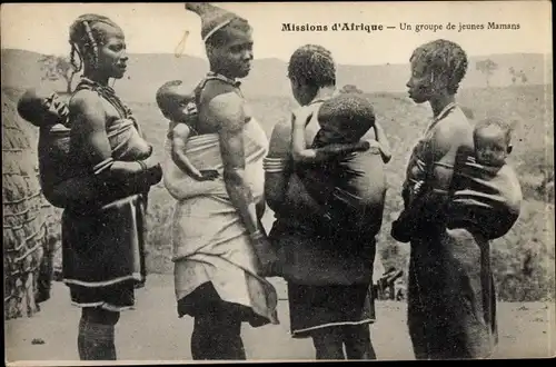 Ak Missions d'Afrique, un groupe de jeunes Mamans