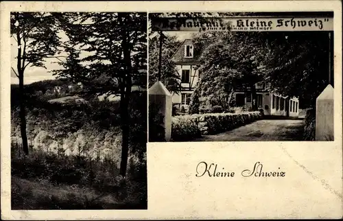 Ak Tönisheide Velbert in Nordrhein Westfalen, Gaststätte Kleine Schweiz, Landschaft