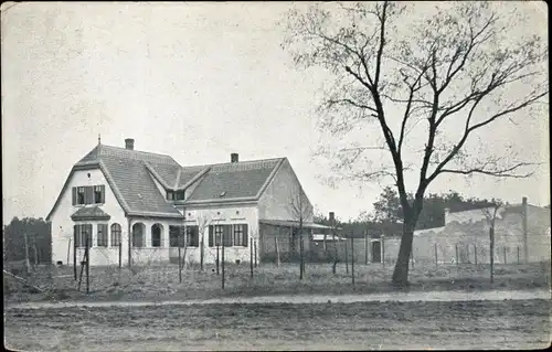 Ak Bergzow Elbe Parey in Sachsen Anhalt, Gasthaus Waldhof