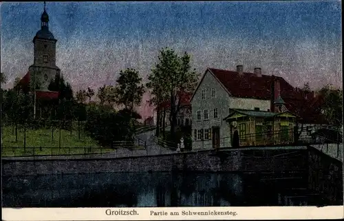 Luna Ak Groitzsch in Sachsen, Partie am Schwennickensteg