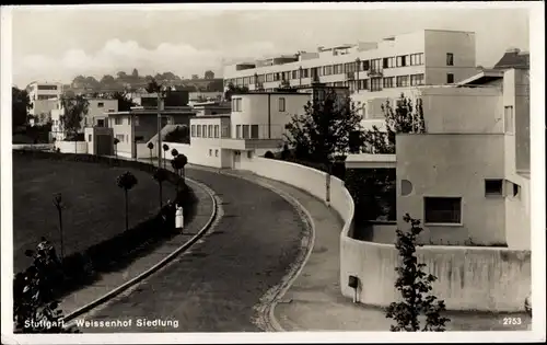 Ak Weißenhof Stuttgart in Baden Württemberg, Weißenhofsiedlung