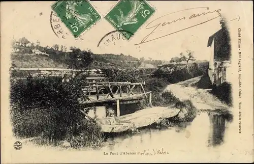 Ak Abenon Calvados, Le Pont