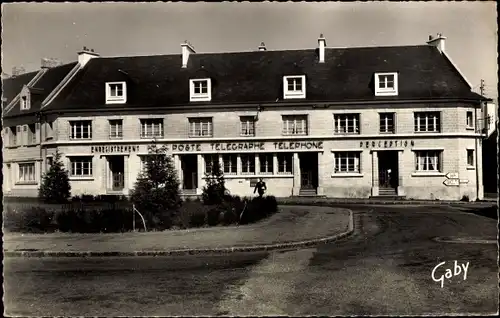 Ak Caumont l'Éventé Calvados, Batiments Administratifs, Rue de Strasbourg, Poste