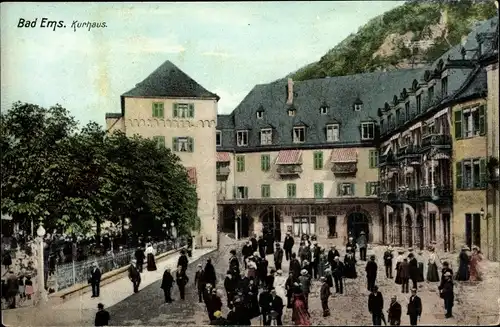 Ak Bad Ems an der Lahn, Kurhaus