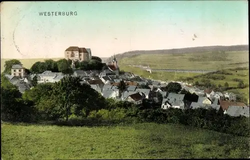 Ak Westerburg im Westerwald, Totale