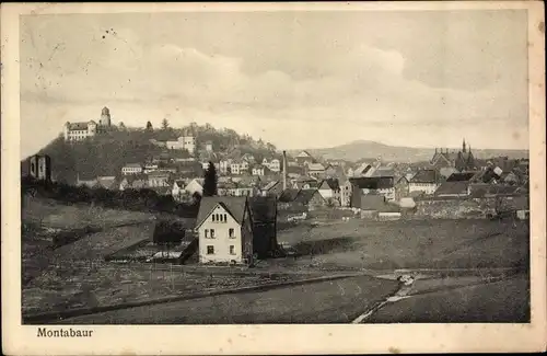 Ak Montabaur im Westerwald, Gesamtansicht