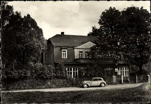 Ak Wüstendittersdorf Schleiz im Vogtland Thüringen, Gasthof Waldhorn