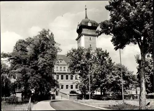 Ak Delitzsch in Sachsen, Schloss, jetzt Kreisheimatmuseum u. Kreisgericht