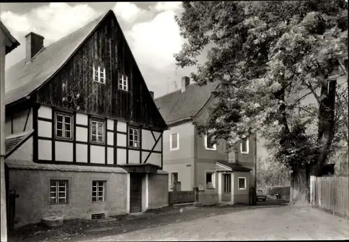 Ak Höfgen Grimma in Sachsen, Technische Schauanlge Wassermühle u. Gaststätte Zur Wassermühle