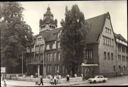 Ak Jena in Thüringen, Friedrich Schiller Universität, Auto