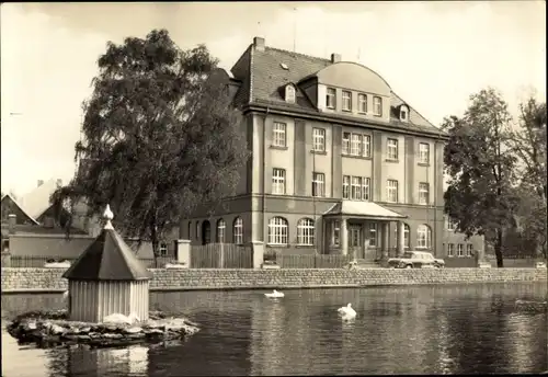 Ak Neustadt an der Orla, Am Gamsenteich