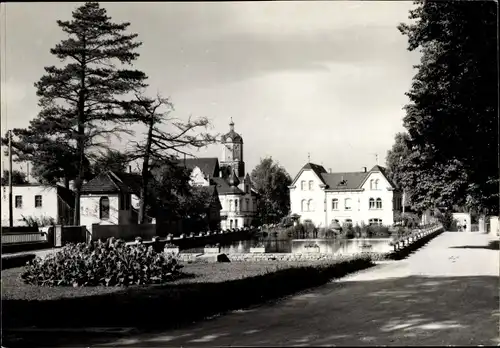 Fotot Ak Neustadt an der Orla, Parkanlage