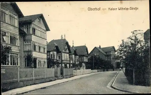 Ak Oberhof im Thüringer Wald, Kaiser Wilhelm Straße