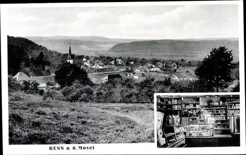 Ak Kenn Schweich an der Mosel, Gesamtansicht, Kaufhaus