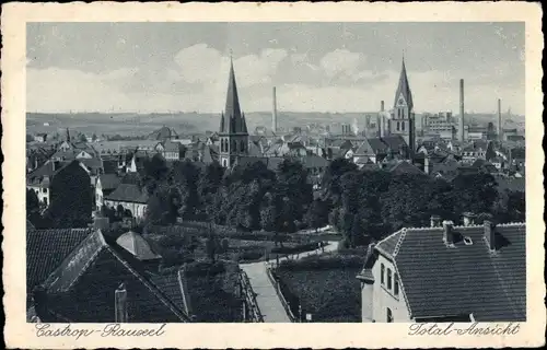 Ak Castrop Rauxel im Ruhrgebiet, Totale