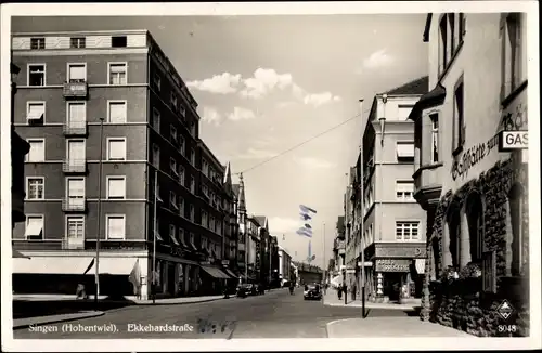 Ak Singen Hohentwiel Baden Württemberg, Ekkelhardstraße