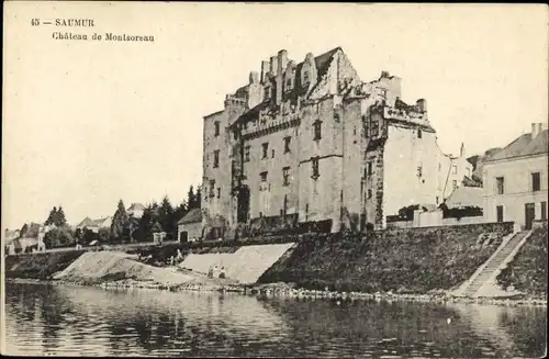 Ak Montsoreau Maine et Loire, Le Chateau