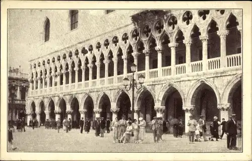 Ak Venezia Venedig Veneto, Dogenpalast