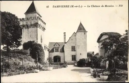 Ak Dampierre Maine-et-Loire, le Château des Morains