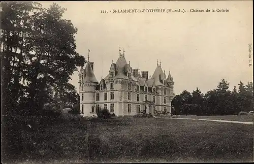 Ak Saint Lambert la Potherie Maine et Loire, Château de la Coltrie