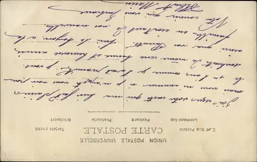 Passepartout Ak Infanterie de Ligne, französischer Soldat in Uniform, Standportrait