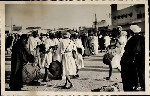 Ak Marokko, Scenes et Types, Musiciens Marocains, Maghreb