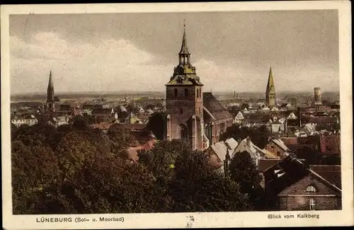 Ak Lüneburg in Niedersachsen, Blick vom Kalkberg