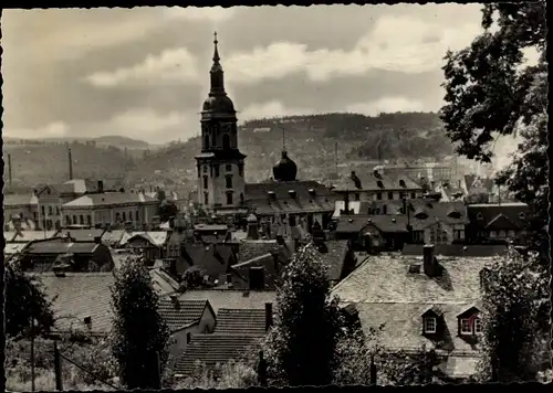 Ak Greiz im Vogtland, Teilansicht