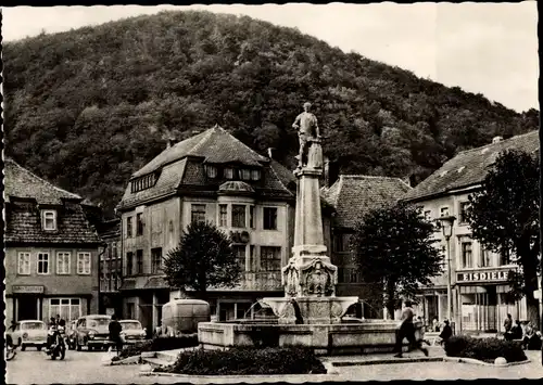 Ak Suhl in Thüringen, Karl Marx Platz