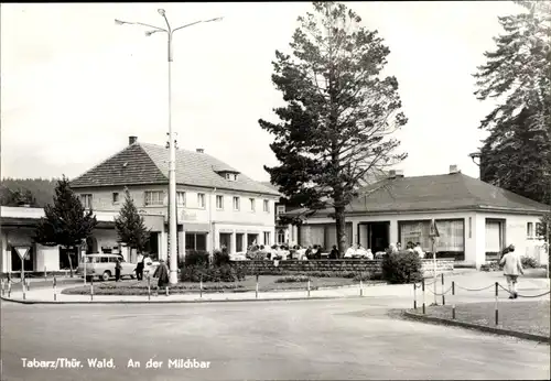 Ak Tabarz im Thüringer Wald, An der Milchbar