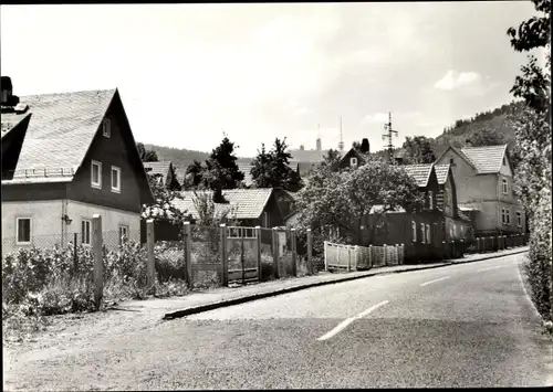 Ak Tabarz im Thüringer Wald, Blick zum Inselsberg