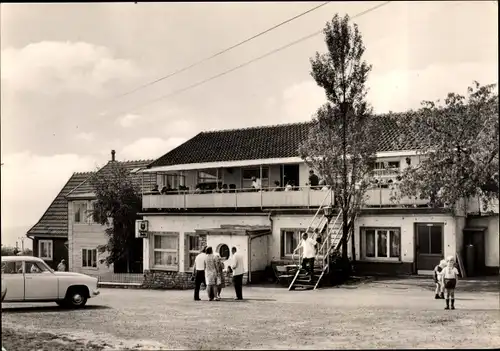 Ak Waffenrod Hinterrod Eisfeld Thüringen, Park Cafe