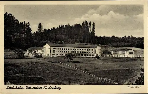 Ak Lindenberg im Allgäu Schwaben, Reichsbahnwaisenhort