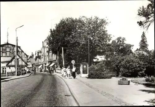 Ak Lübz in Mecklenburg, Rudolf Breitscheid Straße