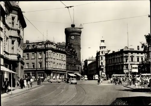 Ak Cottbus in der Niederlausitz, Thälmannplatz