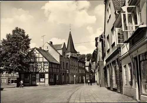 Ak Wittenburg in Mecklenburg, Große Straße