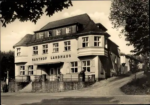 Ak Adorf im Vogtland, Gasthof Landhaus