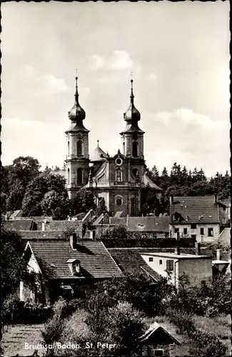 Ak Bruchsal im Kraichgau, Sankt Peter