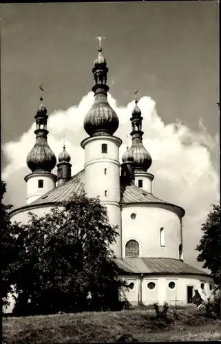Ak Münchenreuth Waldsassen in der Oberpfalz, Wallfahrtskirche Kappel
