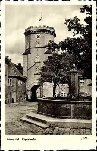 Ak Wunsiedel im Fichtelgebirge Oberfranken, Koppetentor
