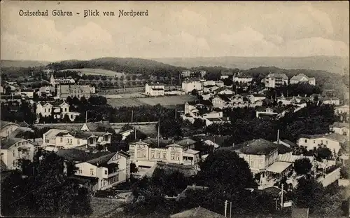 Ak Göhren auf Rügen, Panorama vom Nordpeerd