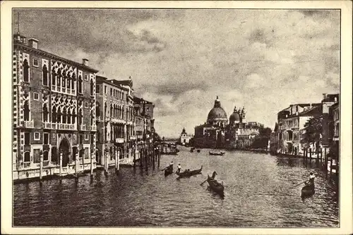 Ak Venezia Venedig Veneto, Canal Grande