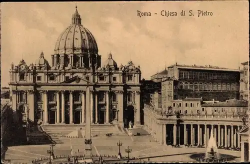 Ak Roma Rom Lazio, Chiesa di S. Pietro